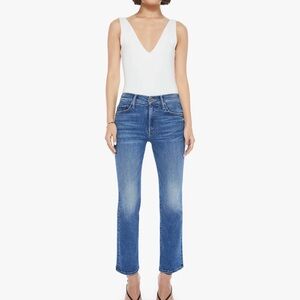 MOTHER Women's Straight Leg Jeans - Blue